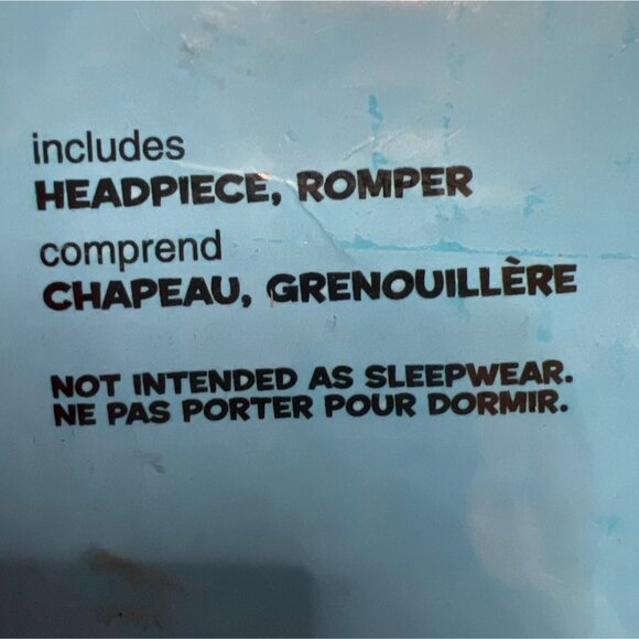 Smurfs Baby Costume Smurfette Size Girl Toddler 2-4 - Picture 6 of 8